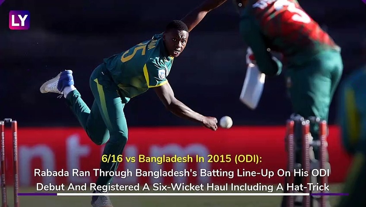 Kagiso Rabada Birthday Special: Five Best Bowling Performances By South Africas Pace Spearhead