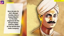 Mangal Pandey Death Anniversary: Remembering The Soldier Who Inspired Indias First Independence Fight