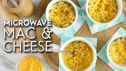 Homemade Microwave Mac and Cheese