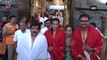 PV Sindhu Visits Balaji Temple In APs Tirumala After Winning Gold At BWF World Championships