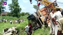 16 Killed As Truck Overturns On Two Vehicles In A Major Accident In Uttar Pradeshs Shahjahanpur