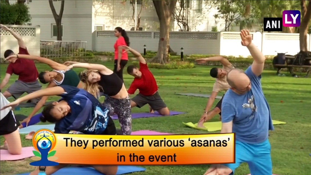 International Day of Yoga 2019: USA Embassy Performs ‘Asanas in Delhi