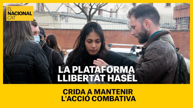 La Plataforma de suport a Hasél crida a mantenir l'acció combativa