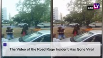 Road Rage in Chandigarh: Woman Attacks Man With Rod, Arrested