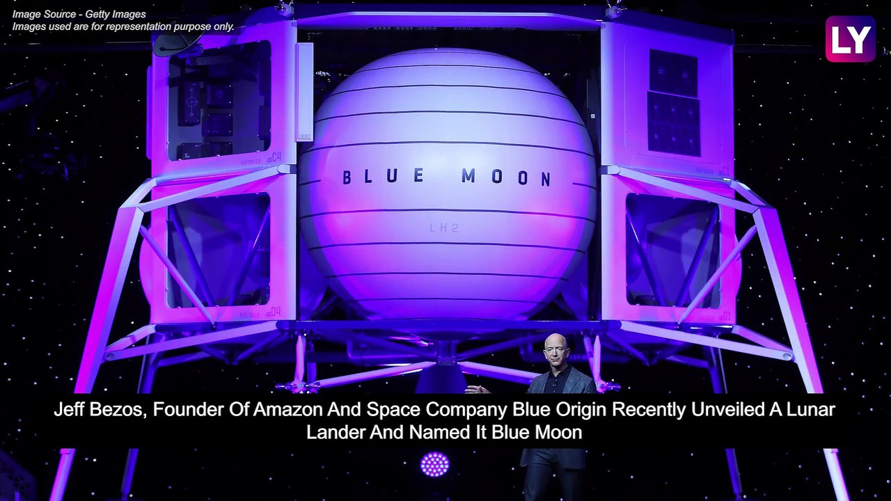 Jeff Bezos Unveils Moon Lander Concept Spacecraft Called Blue Moon