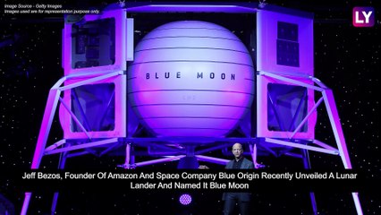 Jeff Bezos Unveils Moon Lander Concept Spacecraft Called Blue Moon