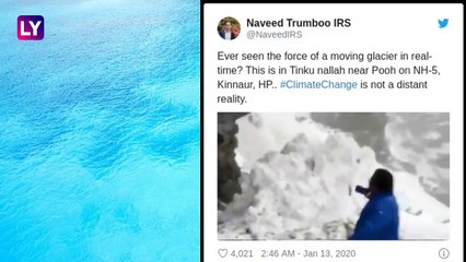 Viral Video: हिमाचल प्रदेश में हिमस्खलन, जान बचाने के लिए भागे लोग, वीडियो वायरल