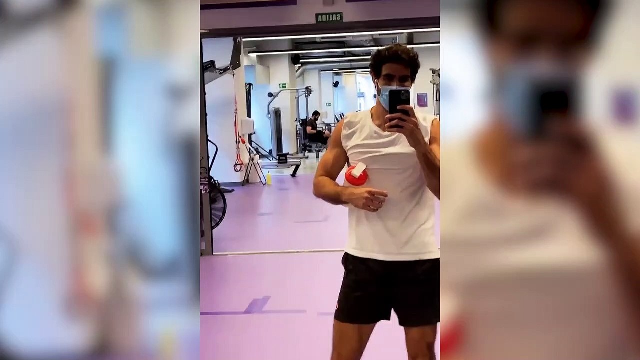 Juan Betancourt muestra como sigue cuidándose cada día físicamente