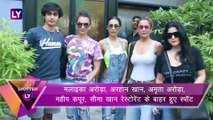 Malaika Arora पहुंचीं रेस्टोरेंट, Hrithik Roshan ने किया War का प्रमोशन | Celebs Spotted