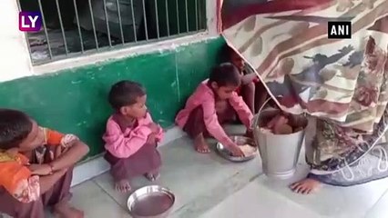 Mid Day Meal: मिर्जापुर से शर्मनाक घटना आई सामने, खाने में बच्चों को रोटी के साथ दिया गया नमक