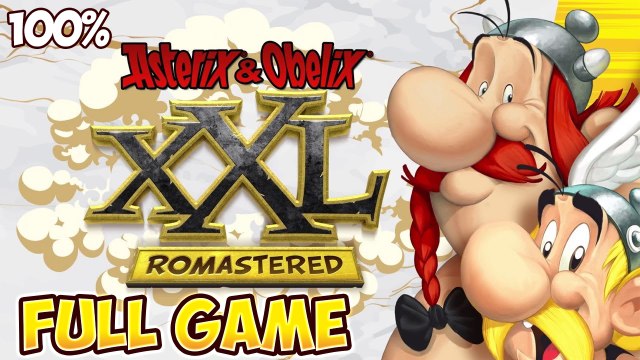 Asterix & Obelix XXL Romastered FULL GAME 100% Longplay (PS4, XB1, Switch)