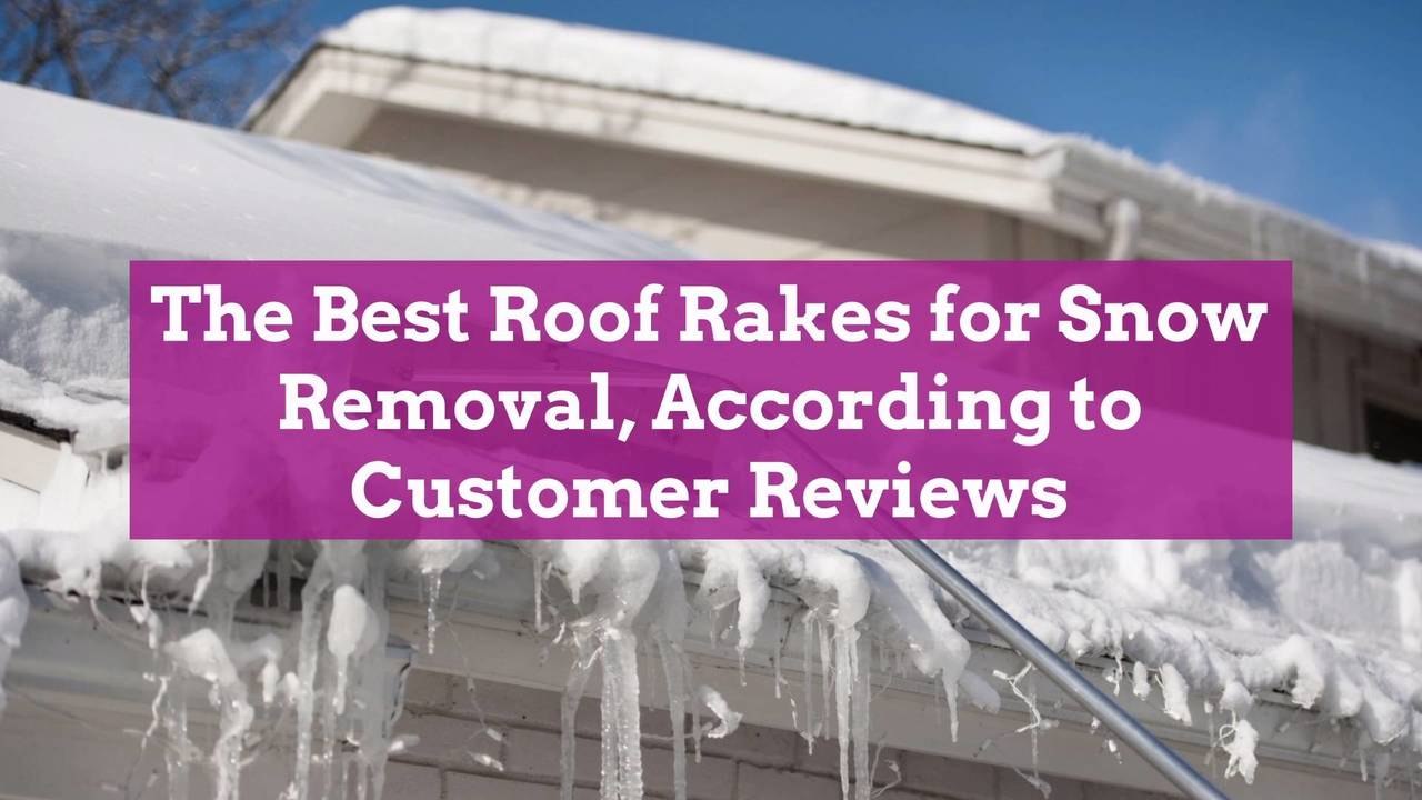The Best Roof Rakes for Snow Removal, According to Customer Reviews