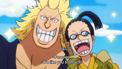 Kinemon and Denjiro swears to follow Oden forever - ONE PIECE
