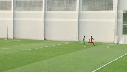 بالفيديو: لاعب الجزيرة يبلع لسانه ويلغي مباراة فريقه الودية