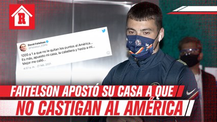 David Faitelson: 'Apuesto mi casa, mi cabellera a que no castigan al América'