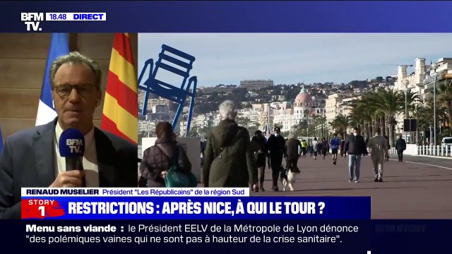 Covid-19: Renaud Muselier juge les restrictions dans les Alpes-Maritimes nécessaires et indispensables