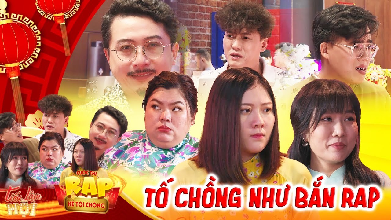 Tiếu Lâm Hội I Hội những người vợ TỐ CHỒNG HAY NHƯ ĐỌC RAP khiến ca sĩ Hoàng Rapper HOẢNG SỢ