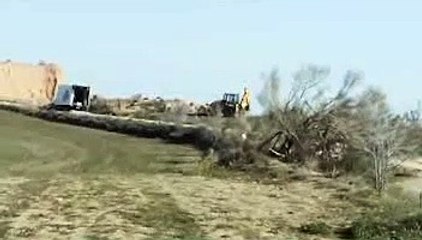 Ecologistas acusan a 'Cuéntame' de provocar daños en las Barrancas de Burujón en rodaje