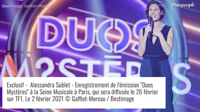 Duos Mystères : Premiers invités et premières images de l'émission animée par Alessandra Sublet