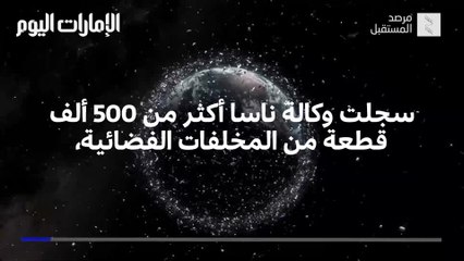 بالفيديو.. المخلفات التقنية في الفضاء ومخاطرها على المركبات الفضائية والبشر
