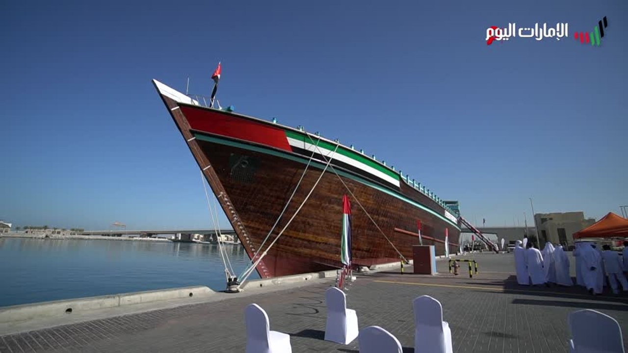 فيديو.. باخرة إماراتية عملاقة تدخل "غينيس" للأرقام القياسية