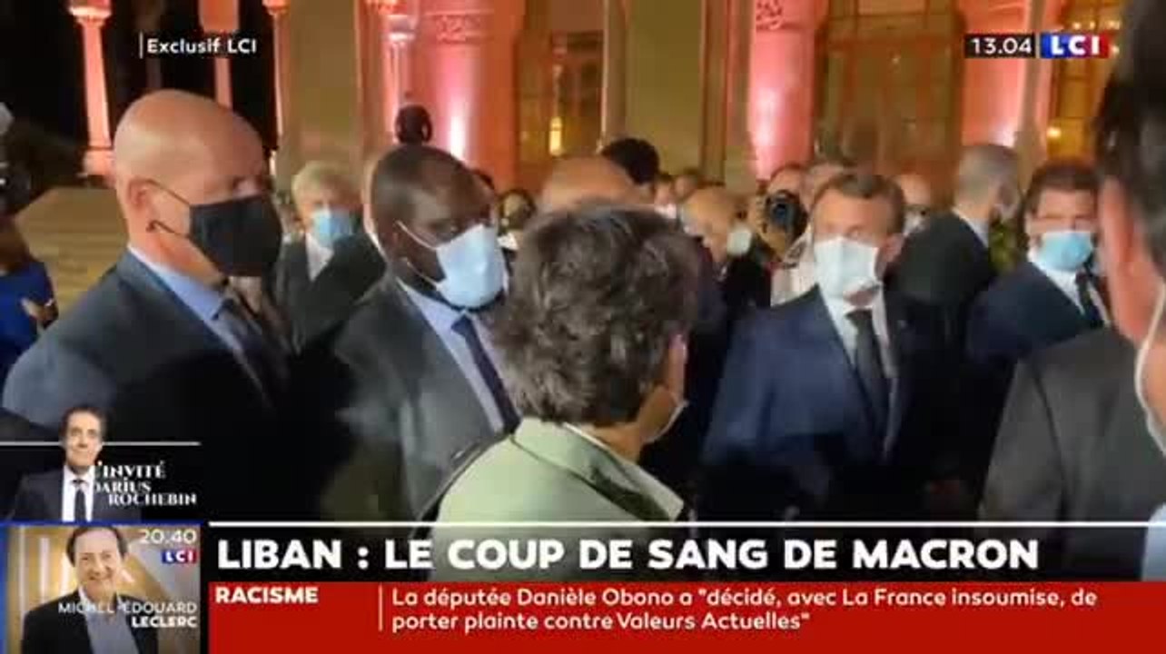 بالفيديو.. ماكرون يوبخ صحافياً فرنسياً: «ما فعلتموه خطير وغير مهني»