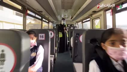 بالفيديو: الإجراءات الاحترازية ضد «كوفيد-19» داخل مدارس الدولة