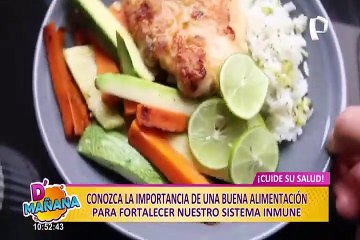 D´Mañana: conozca la importancia de la alimentación para fortalecer el sistema inmune