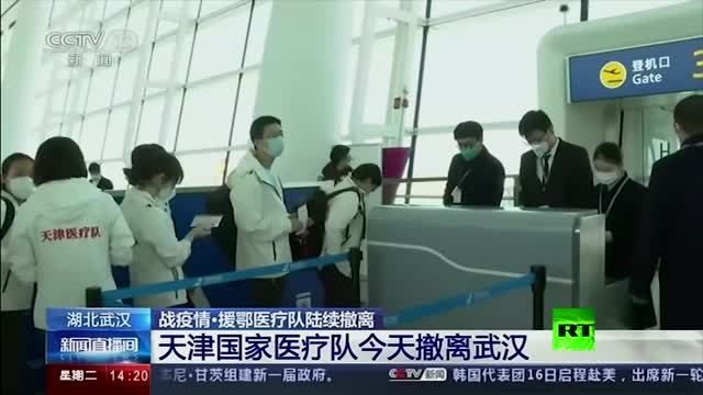 الأطباء يغادرون بؤرة تفشي فيروس كورونا