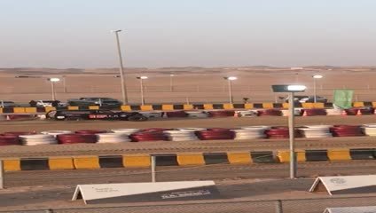 بالفيديو.. محمد المحرزي يعتزل سباقات السيارات بعد «حادث دراغ ريس»