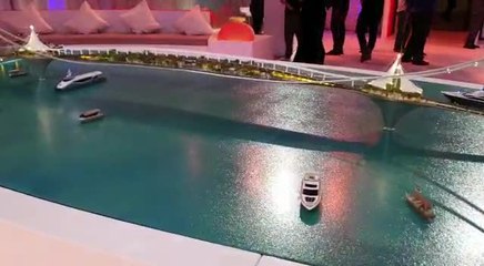 بالفيديو.. جسر أخضر يحلق فوق خور دبي ويربط ضفتيه بممرات ومرافق عصرية