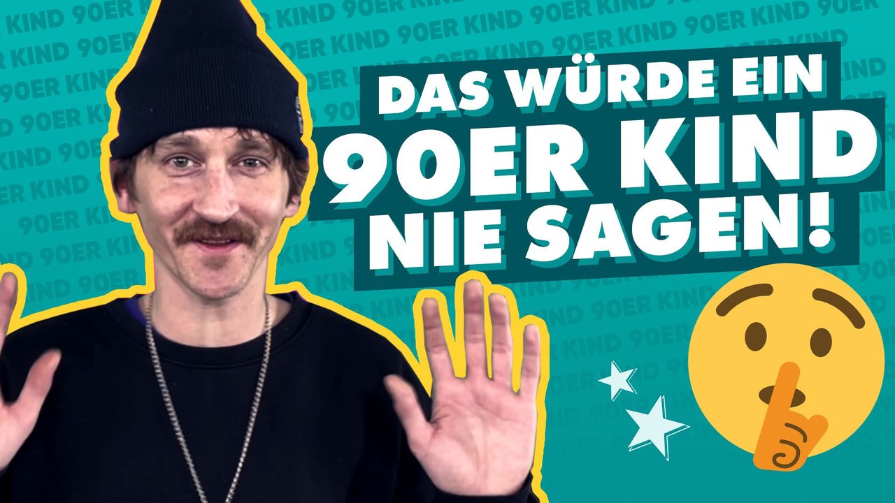 37 Dinge, die ein 90er-Kind niemals sagen würde!