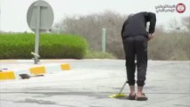 بالفيديو.. شرطة أبوظبي: معاقبة شاب بإصلاح ما أتلفه أثناء تفحيطه بالسيارة