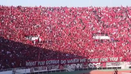 بالفيديو: جماهير الوداد المغربي تقرأ الفاتحة على ضحايا مسجدي نيوزيلندا