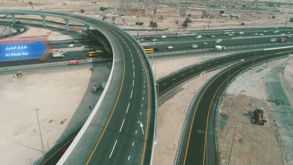 بالفيديو .. افتتاح المرحلة الأولى من مشروع تطوير شارعي لطيفة بنت حمدان وأم الشيف