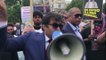 بالفيديو: احتجاجات أمام البرلمان البريطاني ضد زيارة أمير قطر