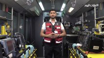 بالفيديو.. تعرف عن قرب إلى طبيعة عمل إسعاف دبي