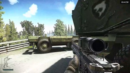 Escape From Tarkov - Customs headshot 130 m