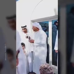 بالفيديو والصور.. حمدان بن محمد يلبي دعوة المواطنة حبيبة بن ثالث