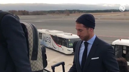بالفيديو والصور.. طائرة "عام زايد" تنقل ريال مدريد إلى أبوظبي
