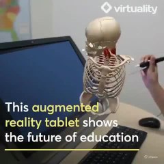 بالفيديو .. شاشات تفاعلية تحدث نقلة نوعية في مستقبل التعليم