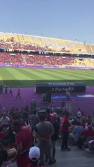 بالفيديو: شاهد الجمهور المصري قبل أربع ساعات من لقاء الكونغو