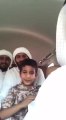 بالفيديو.. سيف بن زايد يصطحب ابن الشهيد الكعبي في جولة جوية