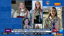 Boy Scouts honor first female Eagle Scouts, 'Be the Change' ceremony held virtually