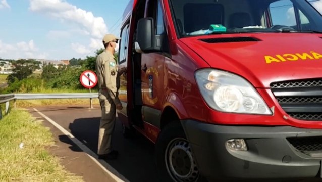 Adolescente é atendida pelo Siate após tentativa de suicídio, no Bairro XIV de Novembro
