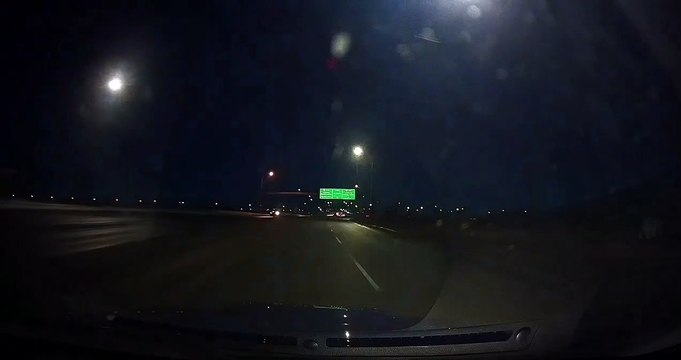 Dashcam Capture Meteor in Canadian Sky