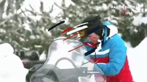 Rusya Devlet Başkanı Putin ve Belarus Devlet Başkanı Lukaşenko'nun kayak keyfi