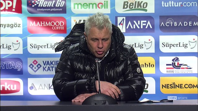 ANKARA - MKE Ankaragücü-Çaykur Rizespor maçının ardından - Marius Sumudica