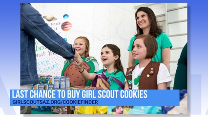 Last Chance To Buy Girl Scout Cookies