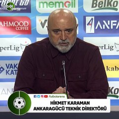 Hikmet Karaman: "Ankaragücü takımı hak ettiği yere gelecek"
